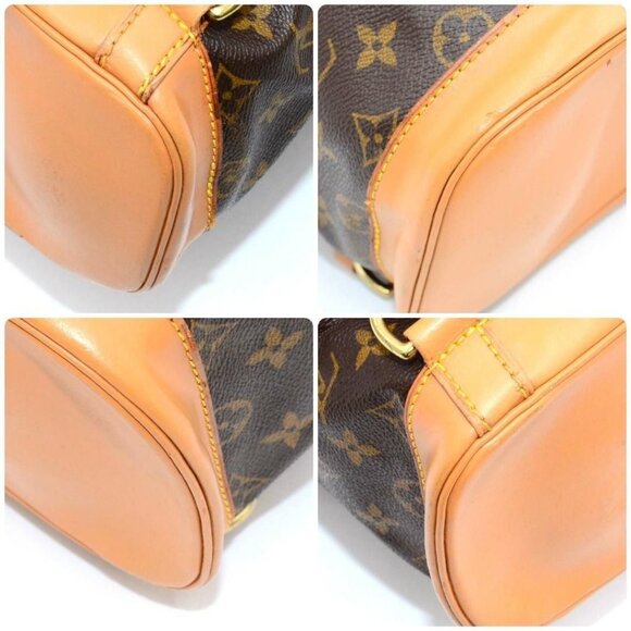 🔥EXTRA LARGE🔥 Authentic Louis Vuitton Monogram Montsouris GM Backpack Bag LV - Picture 9 of 14